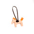 peach leather pony